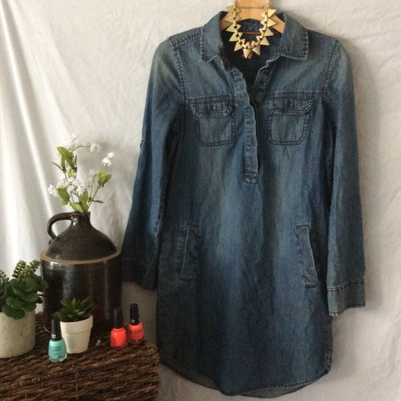 joe fresh denim dress